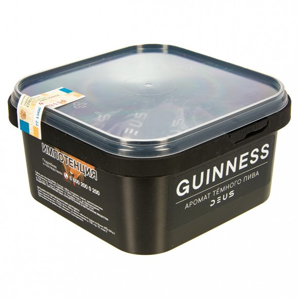 Табак Deus - Guinness (Тёмное Пиво, 250 грамм) купить в Красноярске
