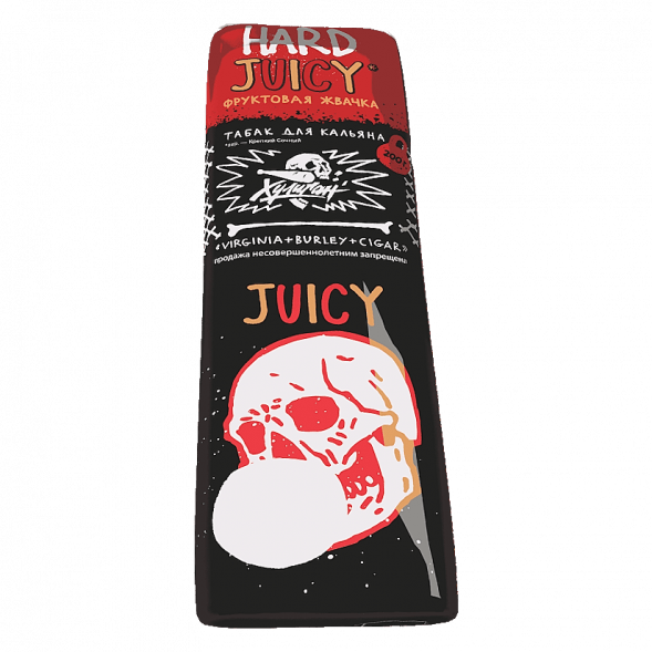 Табак Хулиган Hard - Juicy (Фруктовая Жвачка, 200 грамм) купить в Красноярске