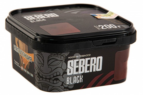 Табак Sebero Black - Grapefruit (Грейпфрут, 200 грамм) купить в Красноярске