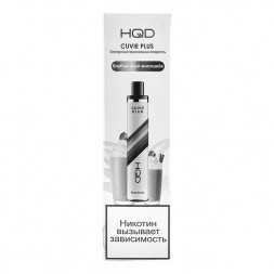 HQD Cuvie Plus - Клубничный Милкшейк (Rainbow, 1200 затяжек)
