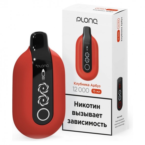 PLONQ ULTRA - Клубника Арбуз (12000 затяжек) купить в Красноярске