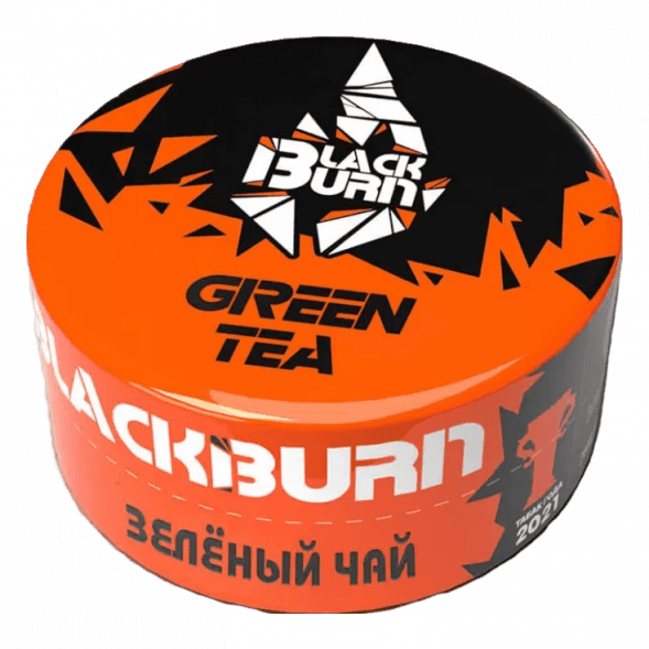Табак BlackBurn - Green Tea (Зеленый Чай, 25 грамм) купить в Красноярске
