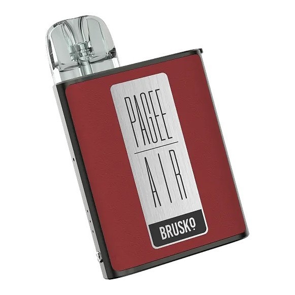 Электронная сигарета Brusko PAGEE AIR - Crimson Red (Красный) купить в Красноярске
