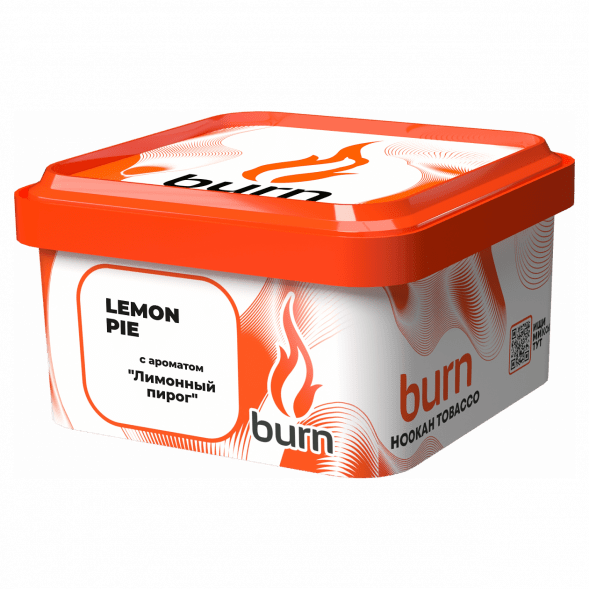Табак Burn - Lemon Pie (Лимонный Пирог, 200 грамм) купить в Красноярске