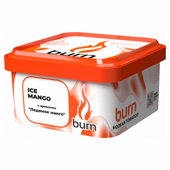 Табак Burn - Ice Mango (Ледяное Манго, 200 грамм) купить в Красноярске