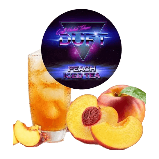 Табак Duft - Peach Iced Tea (Ледяной Персиковый Чай, 80 грамм) купить в Красноярске