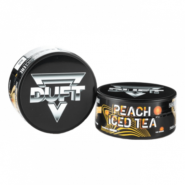 Табак Duft - Peach Iced Tea (Ледяной Персиковый Чай, 80 грамм) купить в Красноярске