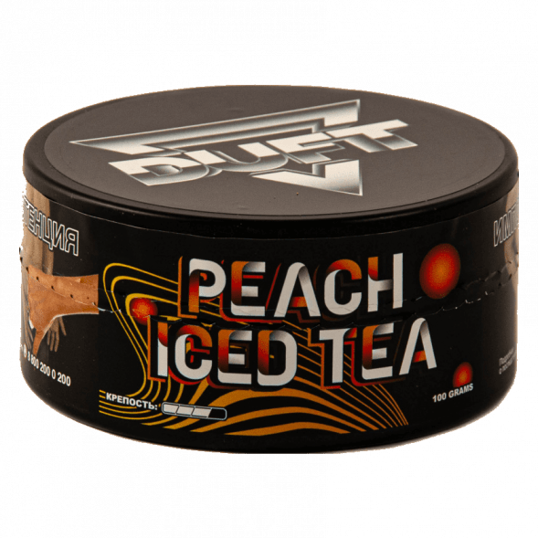 Табак Duft - Peach Iced Tea (Ледяной Персиковый Чай, 80 грамм) купить в Красноярске