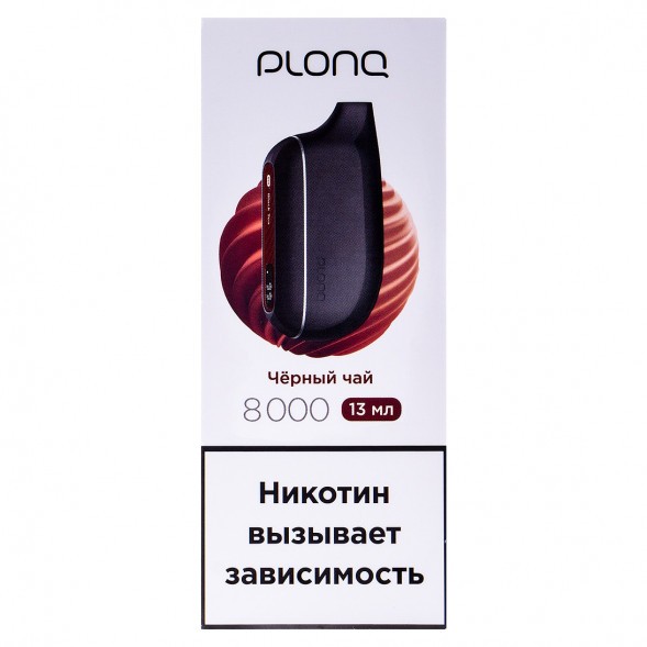 PLONQ MAX SMART - Чёрный Чай (8000 затяжек) купить в Красноярске