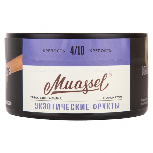 Табак Muassel Medium - Экзотические Фрукты (200 грамм) купить в Красноярске