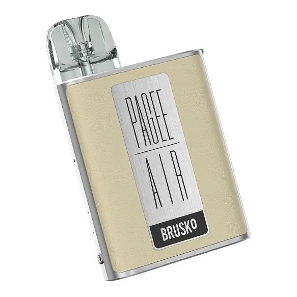 Электронная сигарета Brusko PAGEE AIR - Imperial Gold (Бежевый) купить в Красноярске