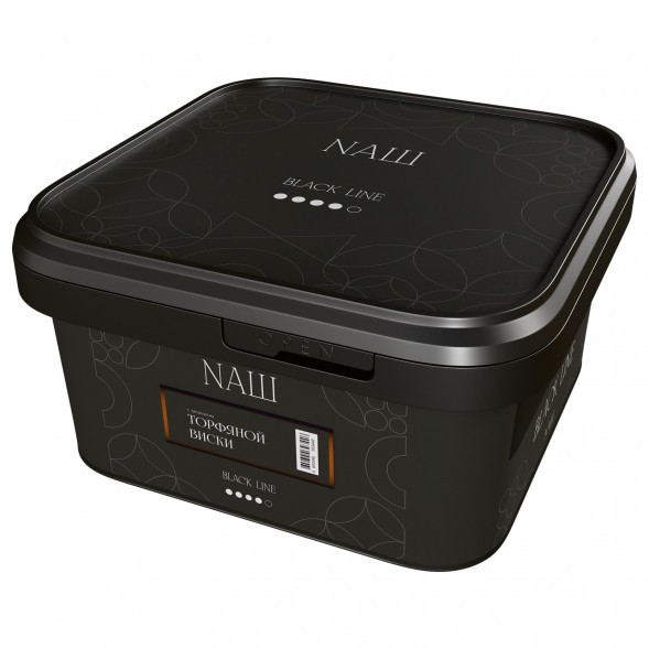 Табак NАШ BLACK - Торфяной Виски (200 грамм) купить в Красноярске