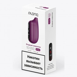 PLONQ MAX PRO - Ягодный Энергетик (10000 затяжек)