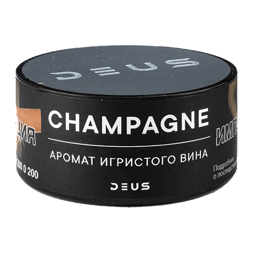 Табак Deus - Champagne (Игристое Вино, 20 грамм) купить в Красноярске