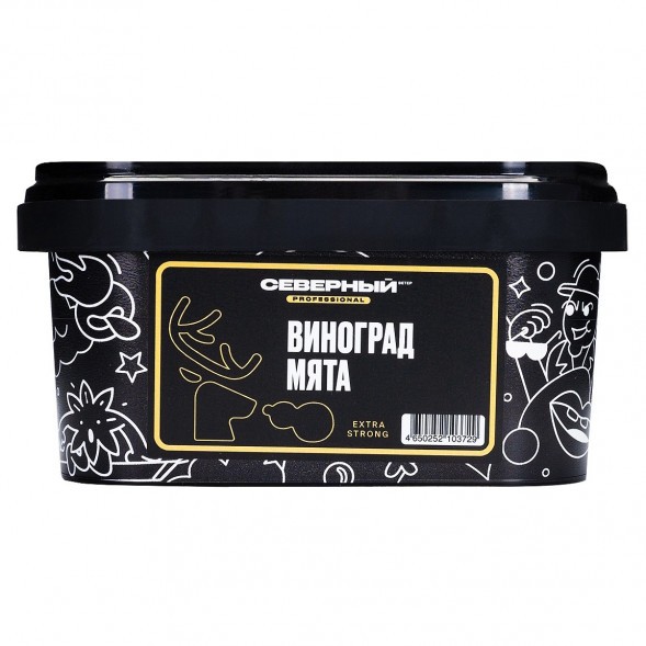 Табак Северный Professional - Виноград Мята (200 грамм) купить в Красноярске