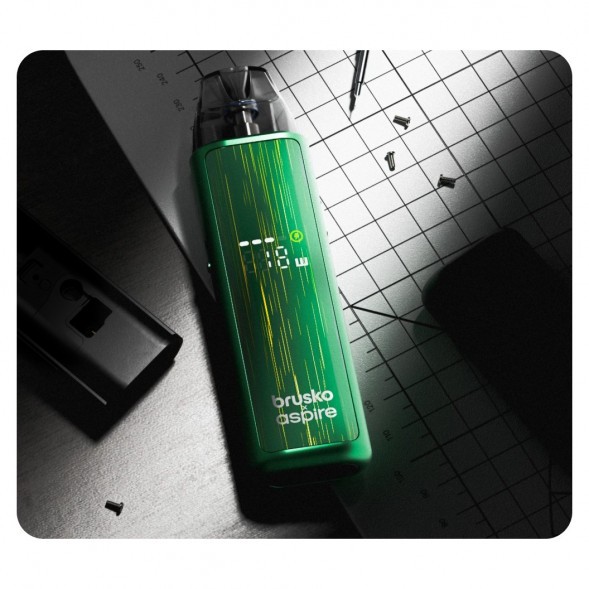 Электронная сигарета Brusko - Minican 6 (Рубиновый - Crimson Red) купить в Красноярске