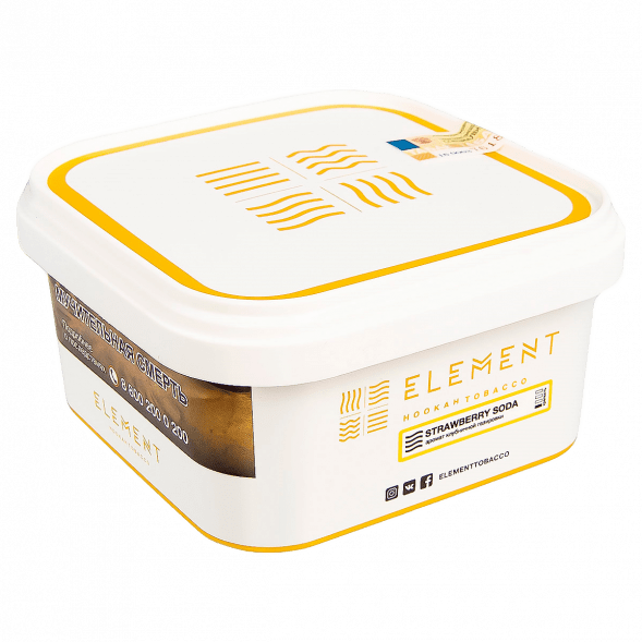 Табак Element Воздух - Strawberry Soda (Клубничная Газировка, 200 грамм) купить в Красноярске
