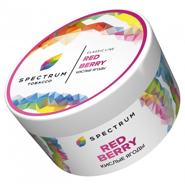 Табак Spectrum - Red Berry (Кислые Ягоды, 200 грамм) купить в Красноярске