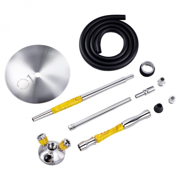 Кальян UNION - Fibonacci Стаб (Жёлтый, Без Колбы) купить в Красноярске