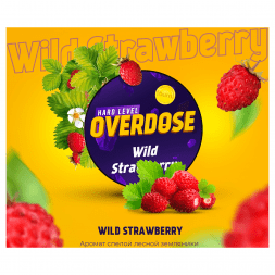Табак Overdose - Wild Strawberry (Дикая Земляника, 200 грамм)