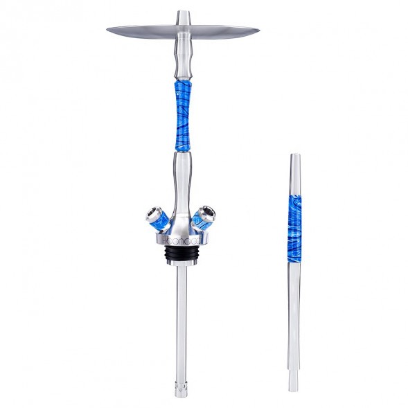 Кальян UNION - Fibonacci Акрил Голубой II (Без Колбы) купить в Красноярске