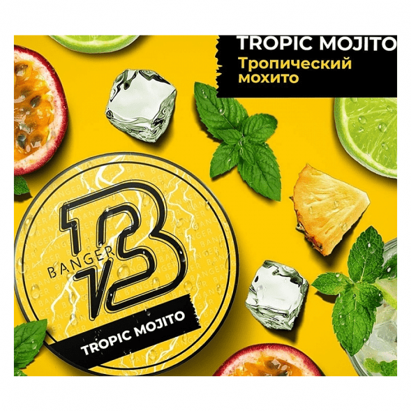 Табак Banger - Tropic Mojito (Тропический Мохито, 25 грамм) купить в Красноярске