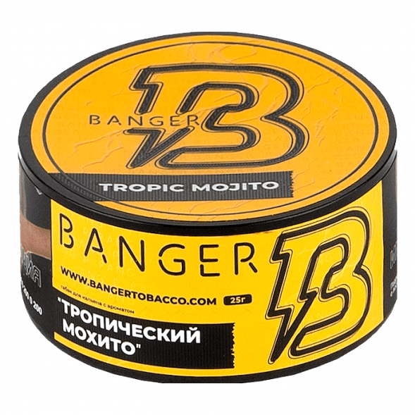 Табак Banger - Tropic Mojito (Тропический Мохито, 25 грамм) купить в Красноярске