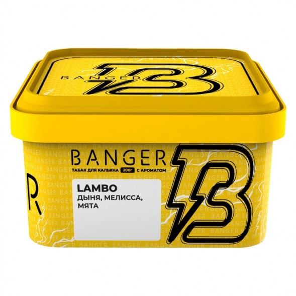 Табак Banger - Lambo (Дыня, Мелисса, Мята, 200 грамм) купить в Красноярске