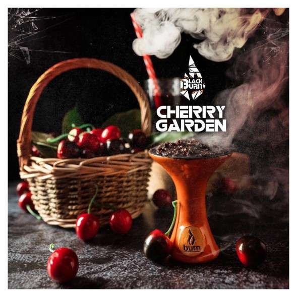 Табак BlackBurn - Cherry Garden (Черешневый Сок, 100 грамм) купить в Красноярске