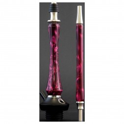 Кальян UNION - Sleek Акрил (Фиолетово-Красный, Без Колбы)