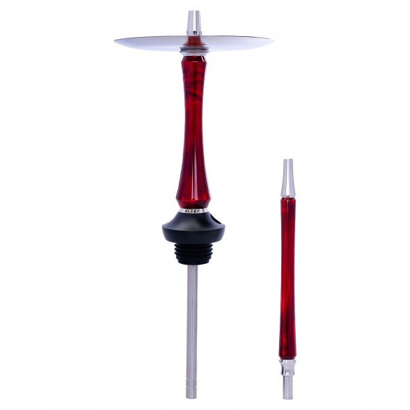 Кальян UNION - Sleek Акрил (Красный, Без Колбы) купить в Красноярске