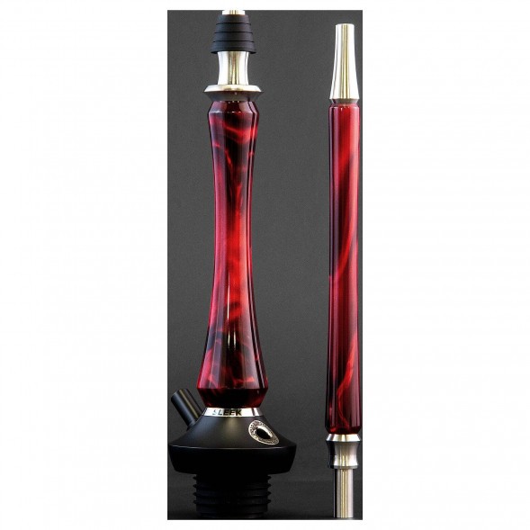 Кальян UNION - Sleek Акрил (Красный, Без Колбы) купить в Красноярске