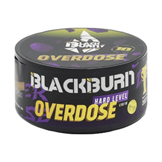 Табак BlackBurn - Overdose (Лимон - Лайм, 25 грамм) купить в Красноярске