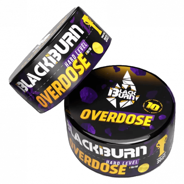 Табак BlackBurn - Overdose (Лимон - Лайм, 25 грамм) купить в Красноярске