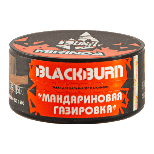 Табак BlackBurn - Mirinda (Мандариновая Газировка, 25 грамм) купить в Красноярске