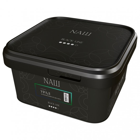 Табак NАШ BLACK - Урал (Можжевельник, Ягоды, Мята, 200 грамм) купить в Красноярске