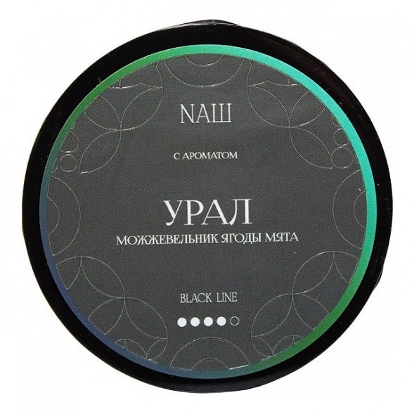 Табак NАШ BLACK - Урал (Можжевельник, Ягоды, Мята, 200 грамм) купить в Красноярске