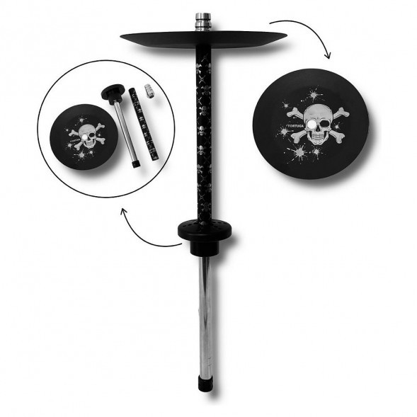 Кальян Tortuga - Бриг Scull (Без Колбы) купить в Красноярске