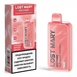 LOST MARY MO - Голубая Питайя Персик (Blue Dragon Fruit Peach, 10000 затяжек)