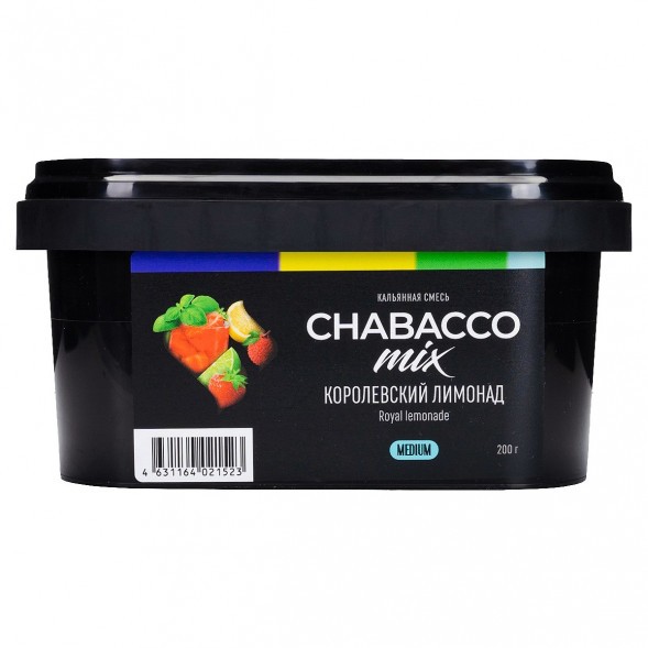 Смесь Chabacco Emotions MEDIUM - Royal Lemonade (Королевский Лимонад, 200 грамм) купить в Красноярске