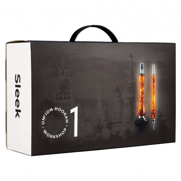 Кальян UNION - Sleek PVD White (Белый, Без Колбы) купить в Красноярске