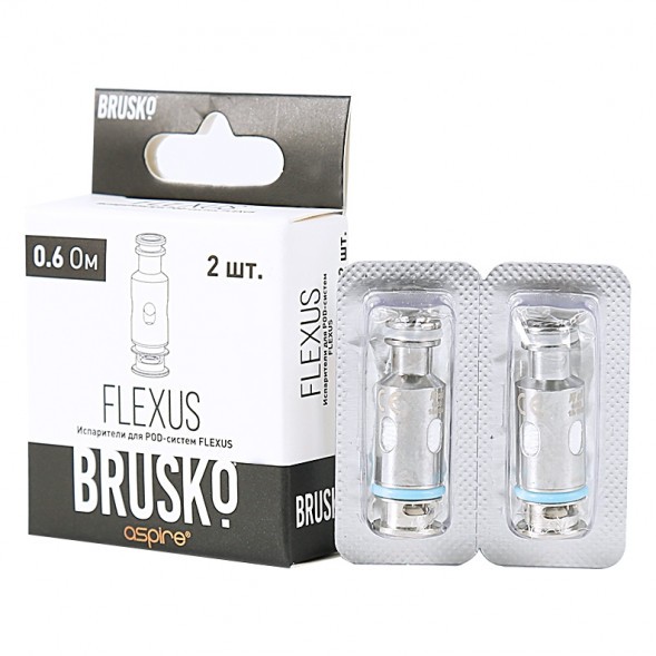 Испарители для Brusko Flexus (AF Mesh Coil, 0.6 Ом, 2 шт.) купить в Красноярске