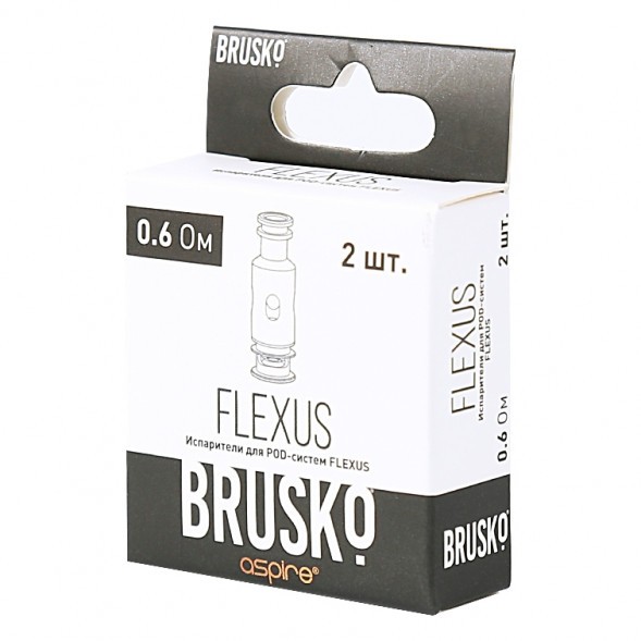 Испарители для Brusko Flexus (AF Mesh Coil, 0.6 Ом, 2 шт.) купить в Красноярске