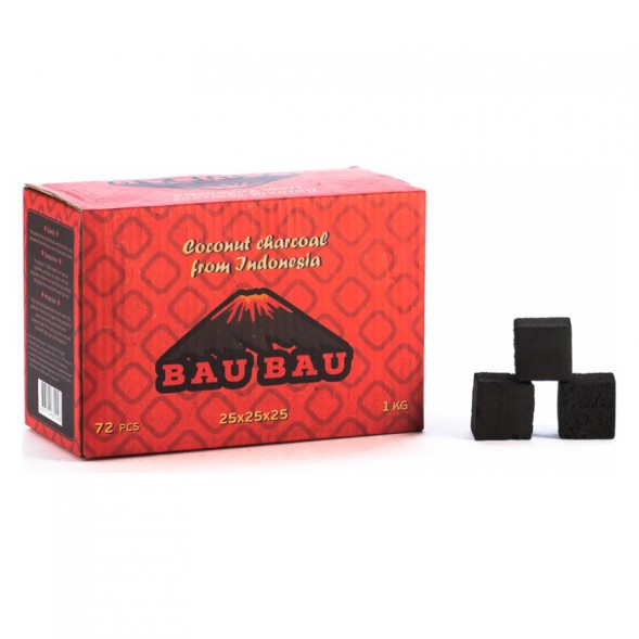 Уголь Bau Bau - Big Cubes (25 мм, 72 кубика, Красный) купить в Красноярске