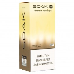 SOAK M - New York Cheesecake (Чизкейк "Нью-Йорк", 6000 затяжек)