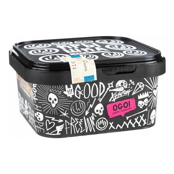 Табак Хулиган - OGO! (Сакура и Маракуйя, 200 грамм) купить в Красноярске