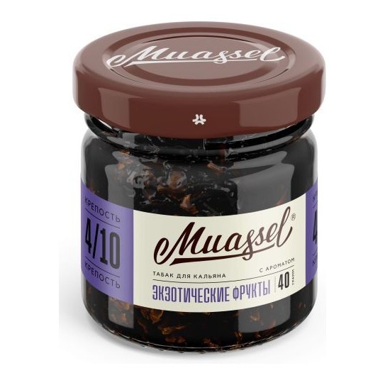 Табак Muassel Medium - Экзотические Фрукты (40 грамм) купить в Красноярске