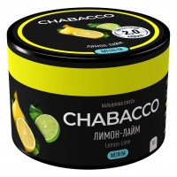Смесь Chabacco MEDIUM - Lemon-Lime (Лимон - Лайм, 50 грамм) — 