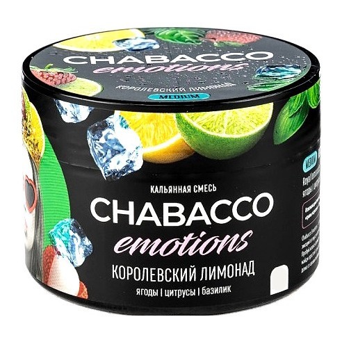 Смесь Chabacco MIX MEDIUM - Royal Lemonade (Королевский Лимонад, 40 грамм) купить в Красноярске