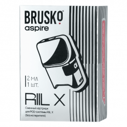 Сменный картридж Brusko - RIIL X (2 мл, 1 шт., без испарителя)